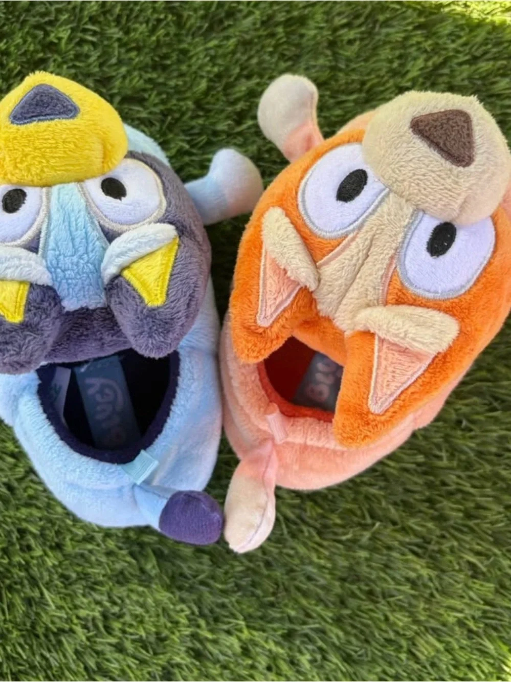 Bluey slippers and shoes size 5/6 toddler